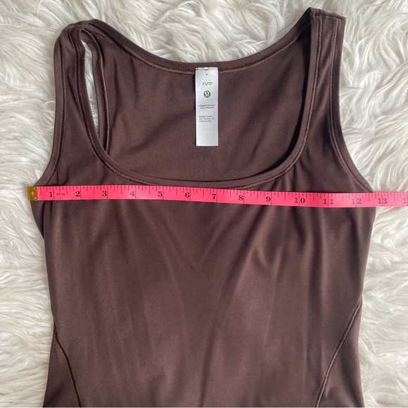 Lululemon Wundermost Ultra-Soft Nulu Square-Neck Sleeveless Bodysuit XS - Picture 3 of 9